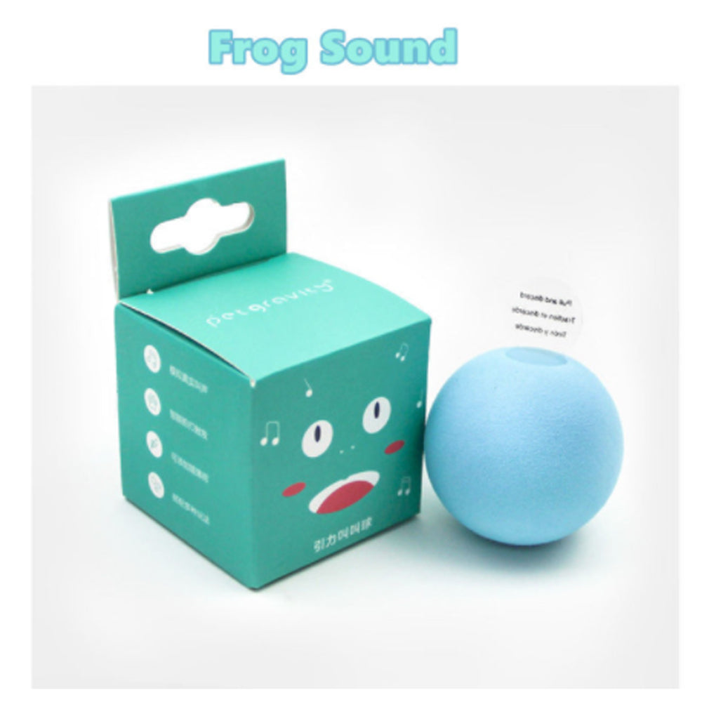 Smart and Interactive Fluffy Toy Catnip Ball, shake up your cat's Playtime.