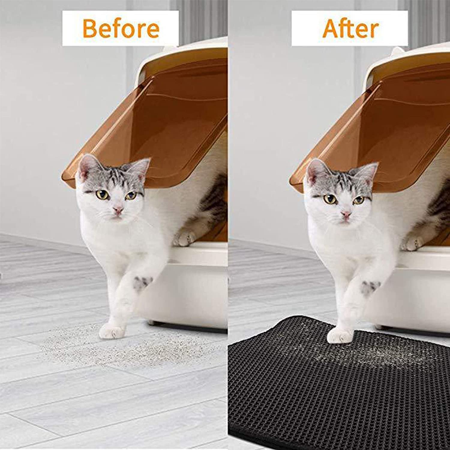 Waterproof Cat Litter Mat Double Layer