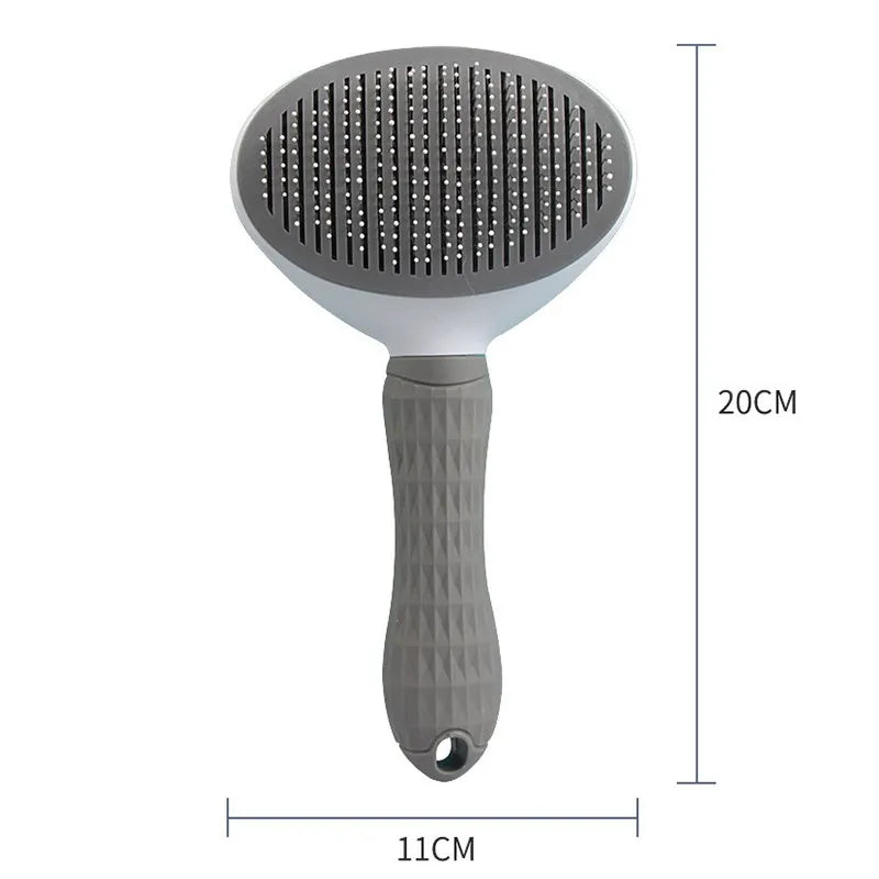 Pet Hair Removal Comb: Slicker Brush for Cats & Dogs - Ultimate Grooming Tool