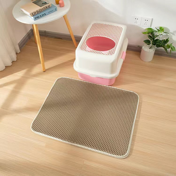 Cat Litter Mat with Double Layer of Waterproof