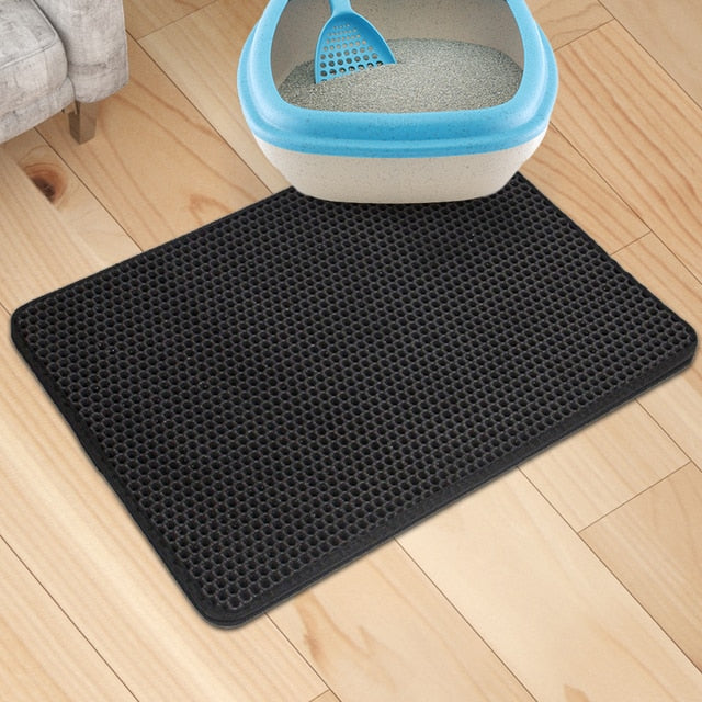 Waterproof Cat Litter Mat Double Layer