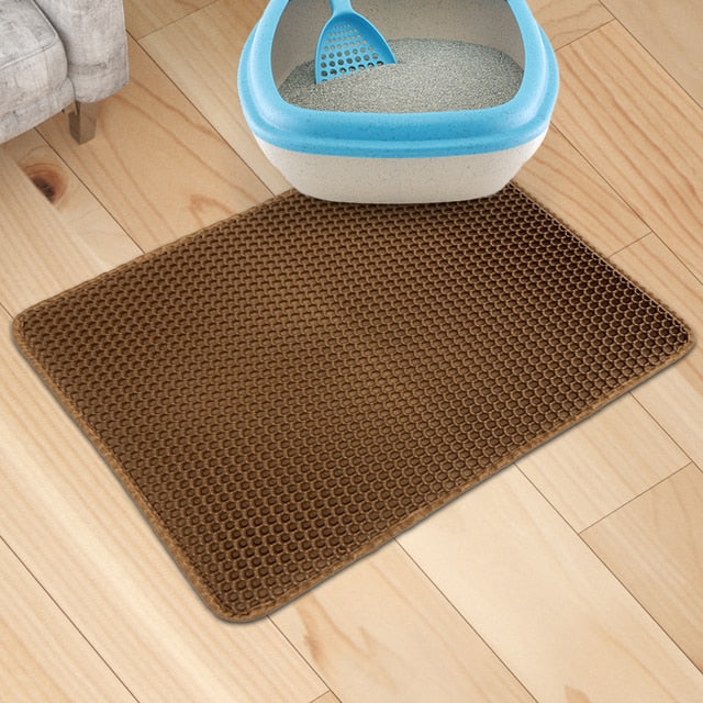 Waterproof Cat Litter Mat Double Layer