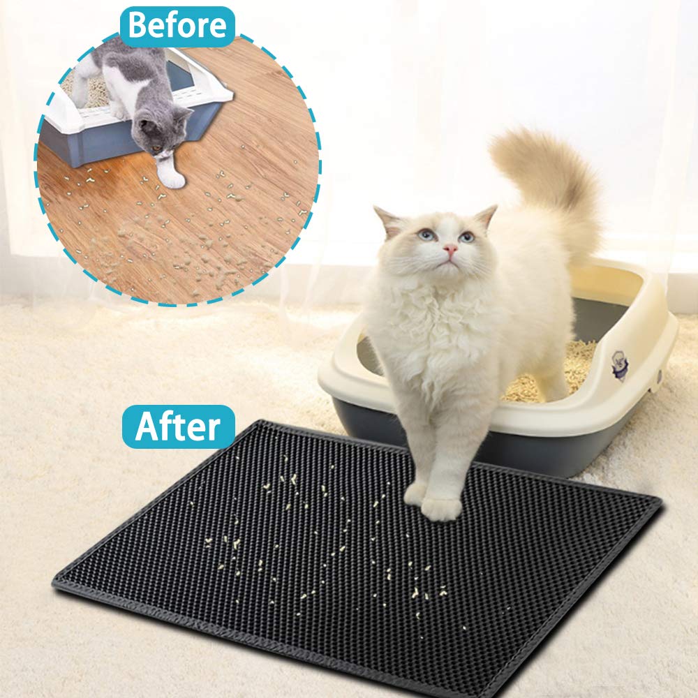 Cat Litter Mat with Double Layer of Waterproof