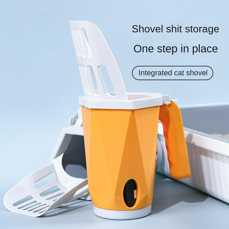 Cat Litter Shovel Scoop for Cat Filter, Clean Toilet Garbage Picker