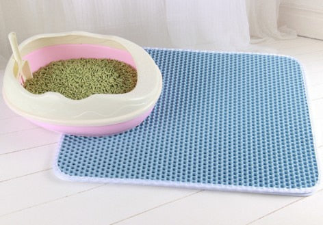 Cat Litter Mat with Double Layer of Waterproof